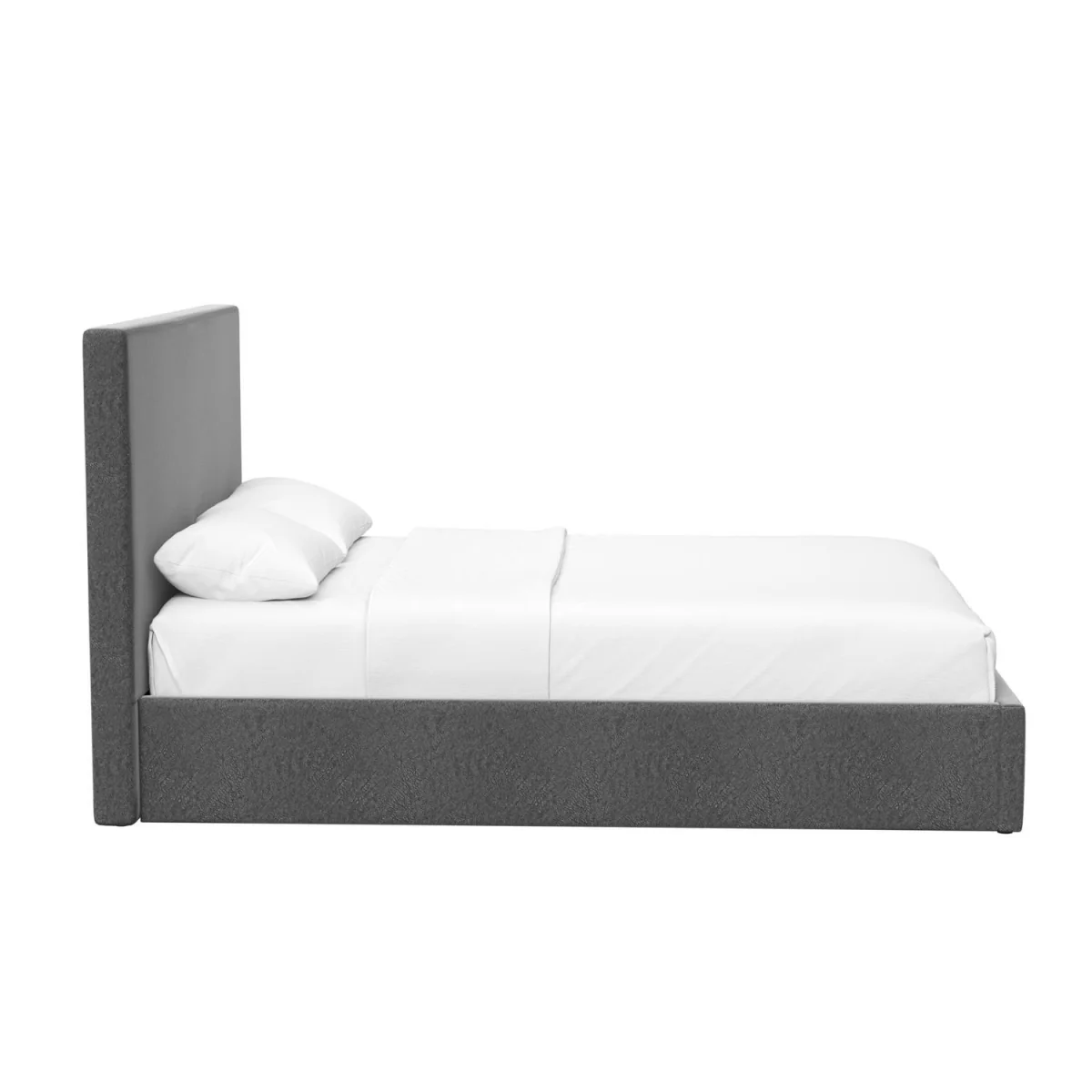 FWStyle Fossil Small Double Ottoman Bedframe Padded Headboard - Fossil – image 5