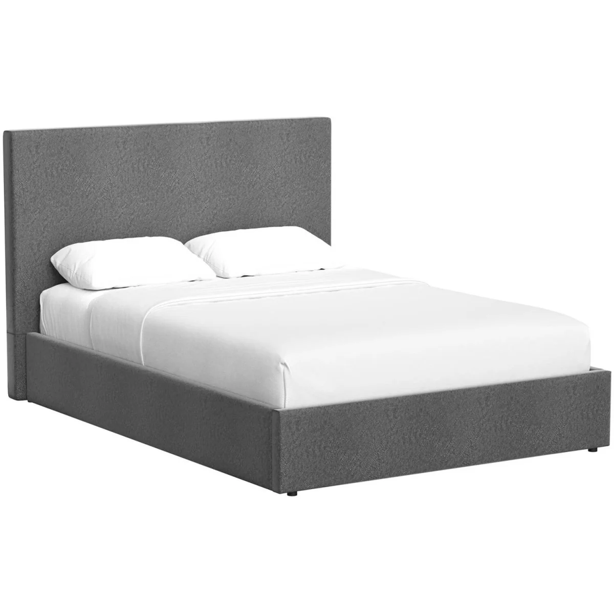 FWStyle Fossil King Size Ottoman Bedframe Padded Tall Headboard  - Fossil – image 6