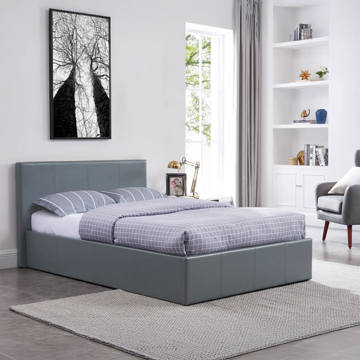 LUNA King Ottoman Storage Bed – image 2