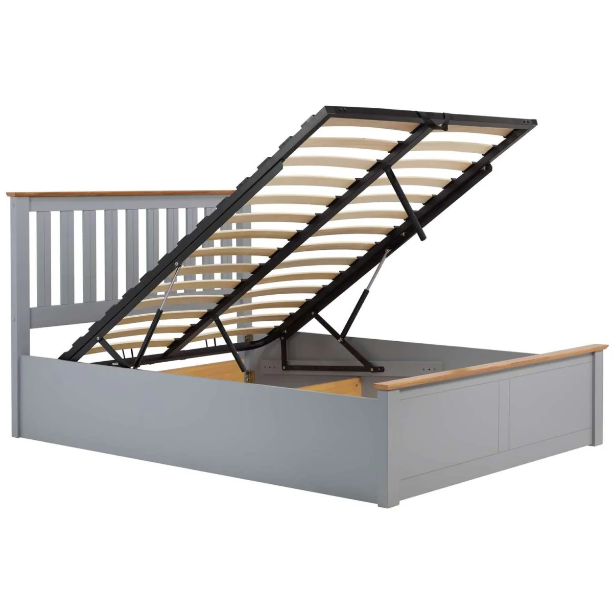 Aspen 150cm Ottoman Bed - White – image 15
