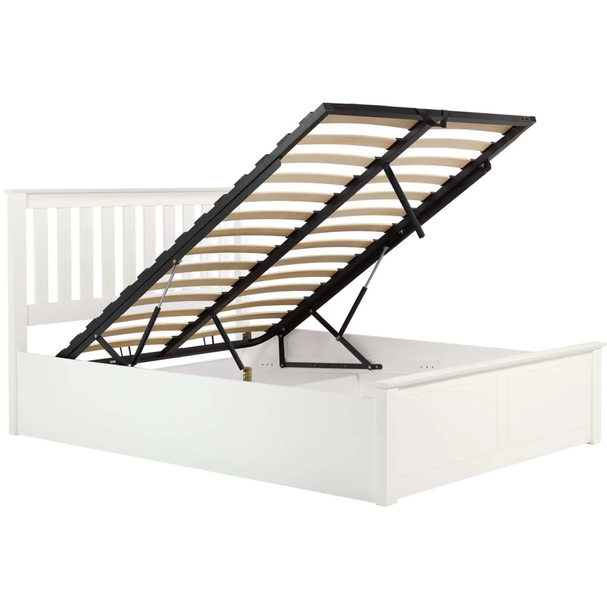 Aspen 150cm Ottoman Bed - White – image 19