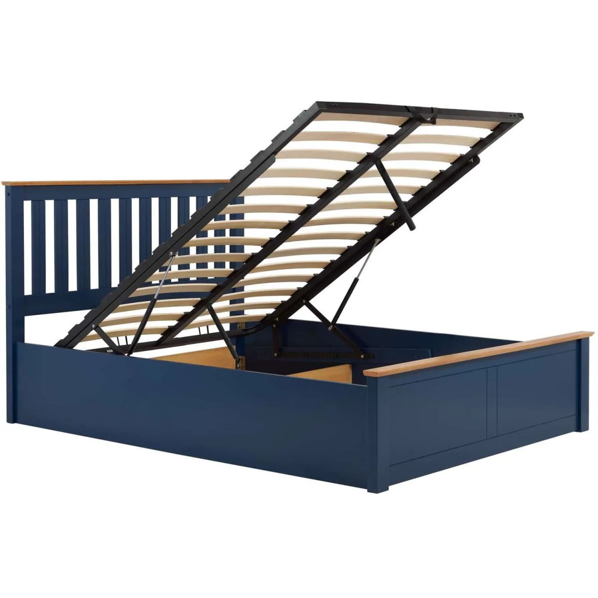 Aspen 150cm Ottoman Bed - White – image 5