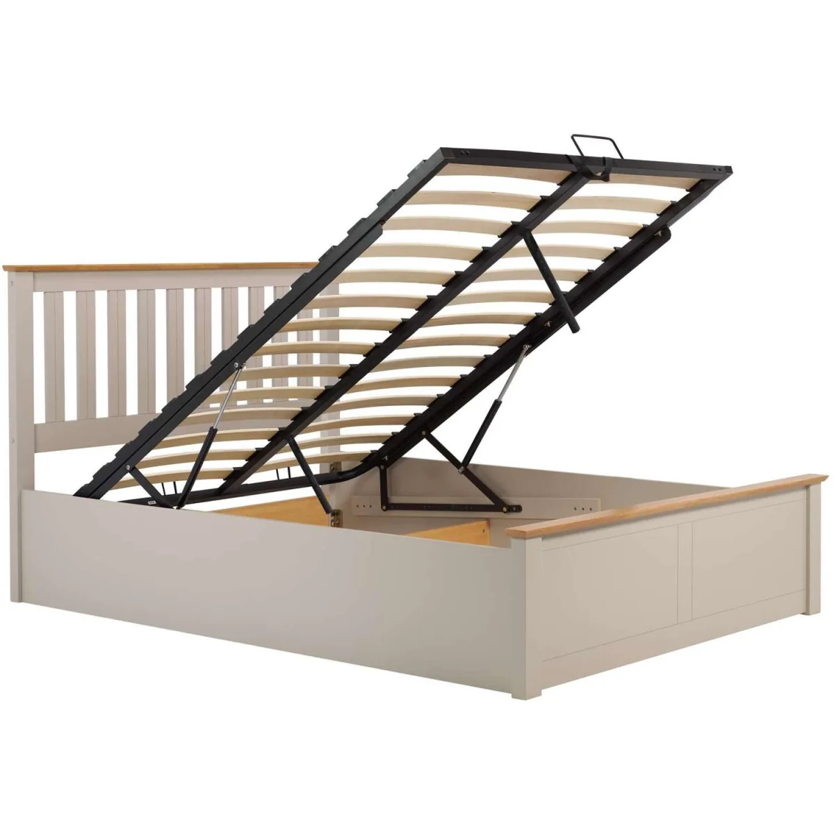 Aspen 150cm Ottoman Bed - White – image 10