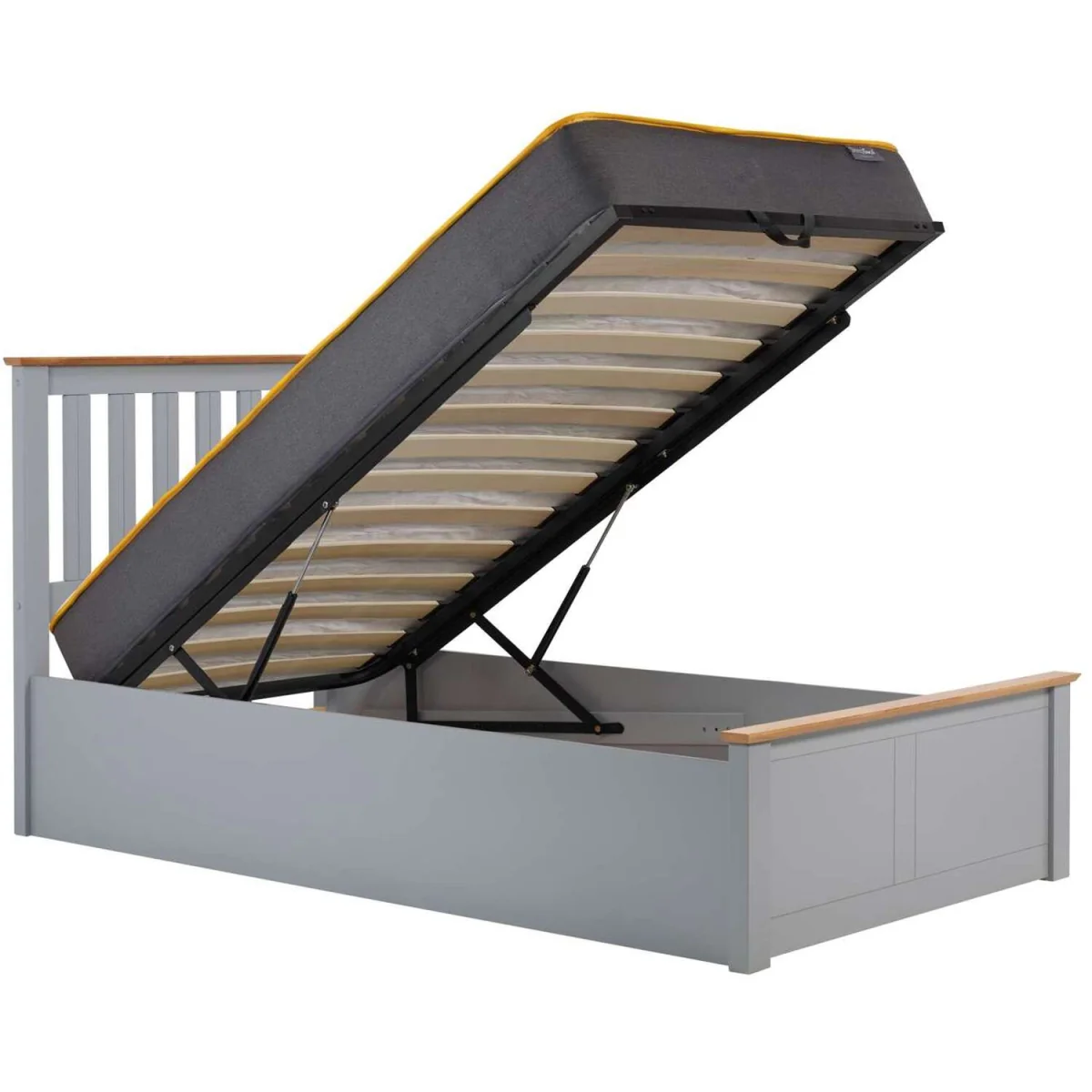 Aspen Single Ottoman Bed - Navy Blue – image 11