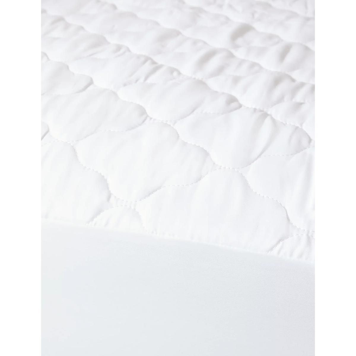 M&S Quilted Waterproof Extra Deep Mattress Protector - 5FT - White, White – image 4