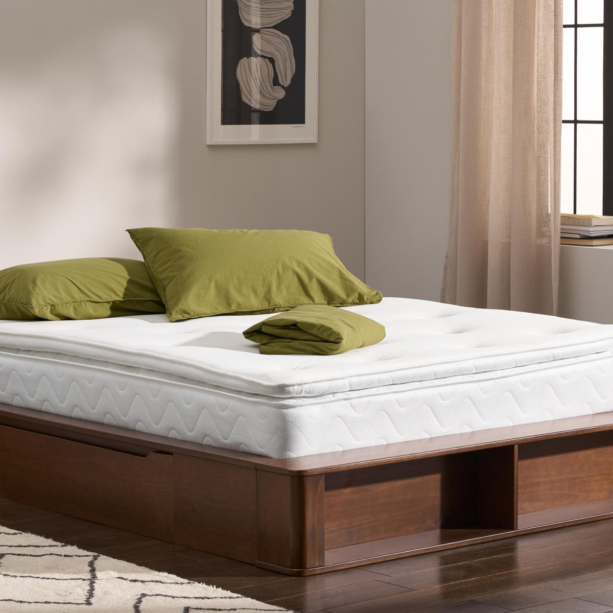 Noto Open Coil Double Mattress with Pillow Top, Medium Tension – image 10