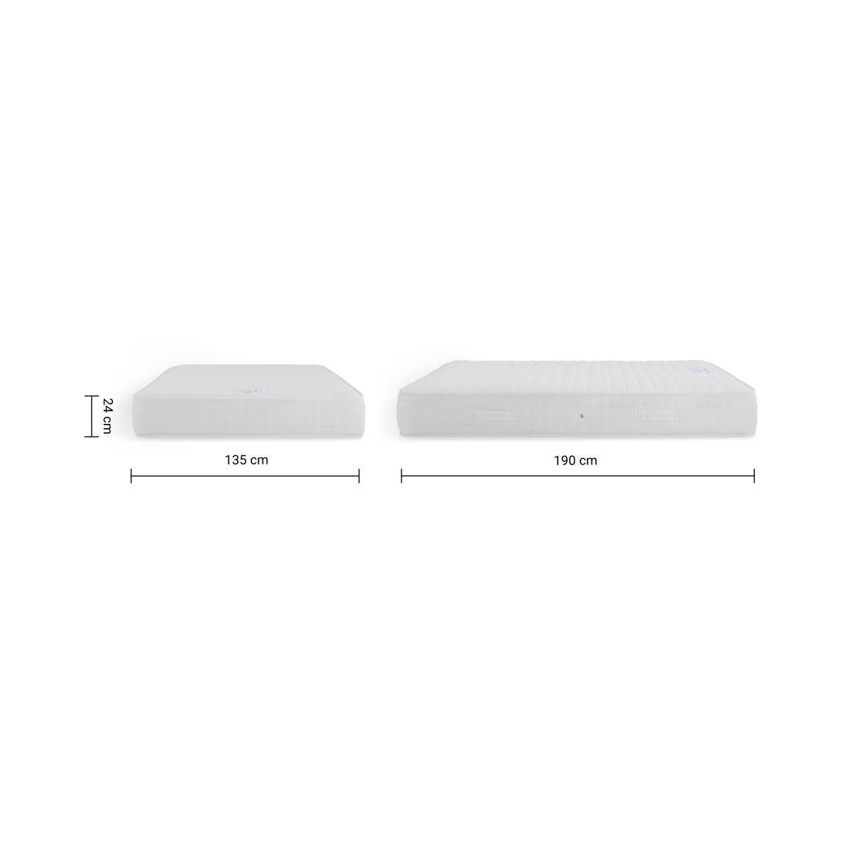 Nolby 1000 Pocket Latex, Medium Firm Tension, Double Mattress – image 8