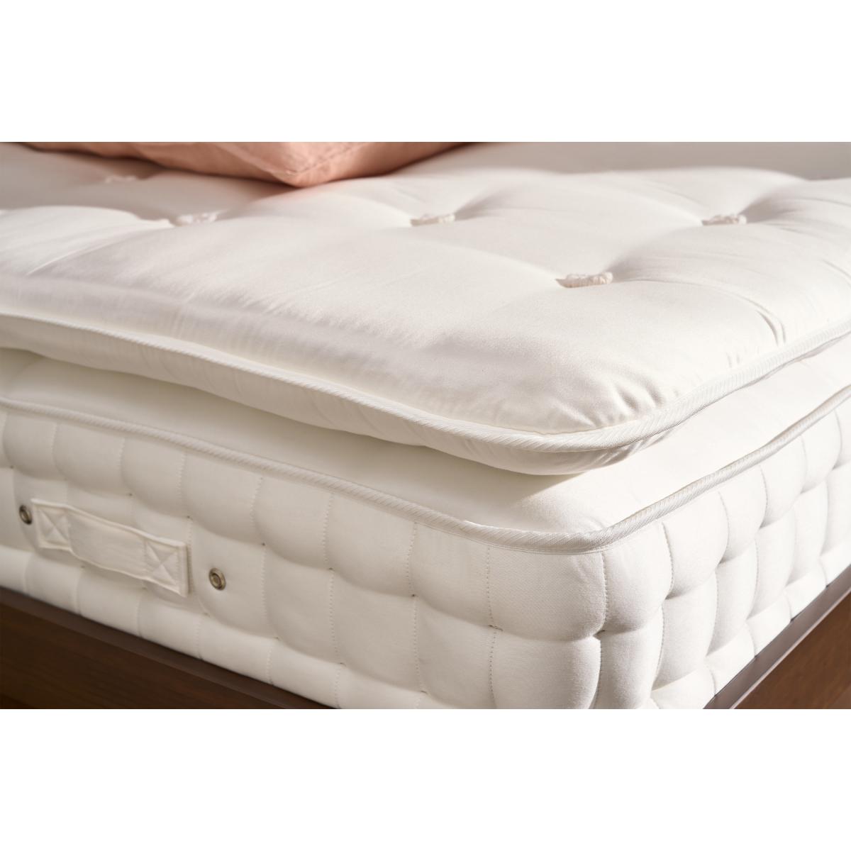 Halsua Double Mattress Topper, Natural Cotton – image 3