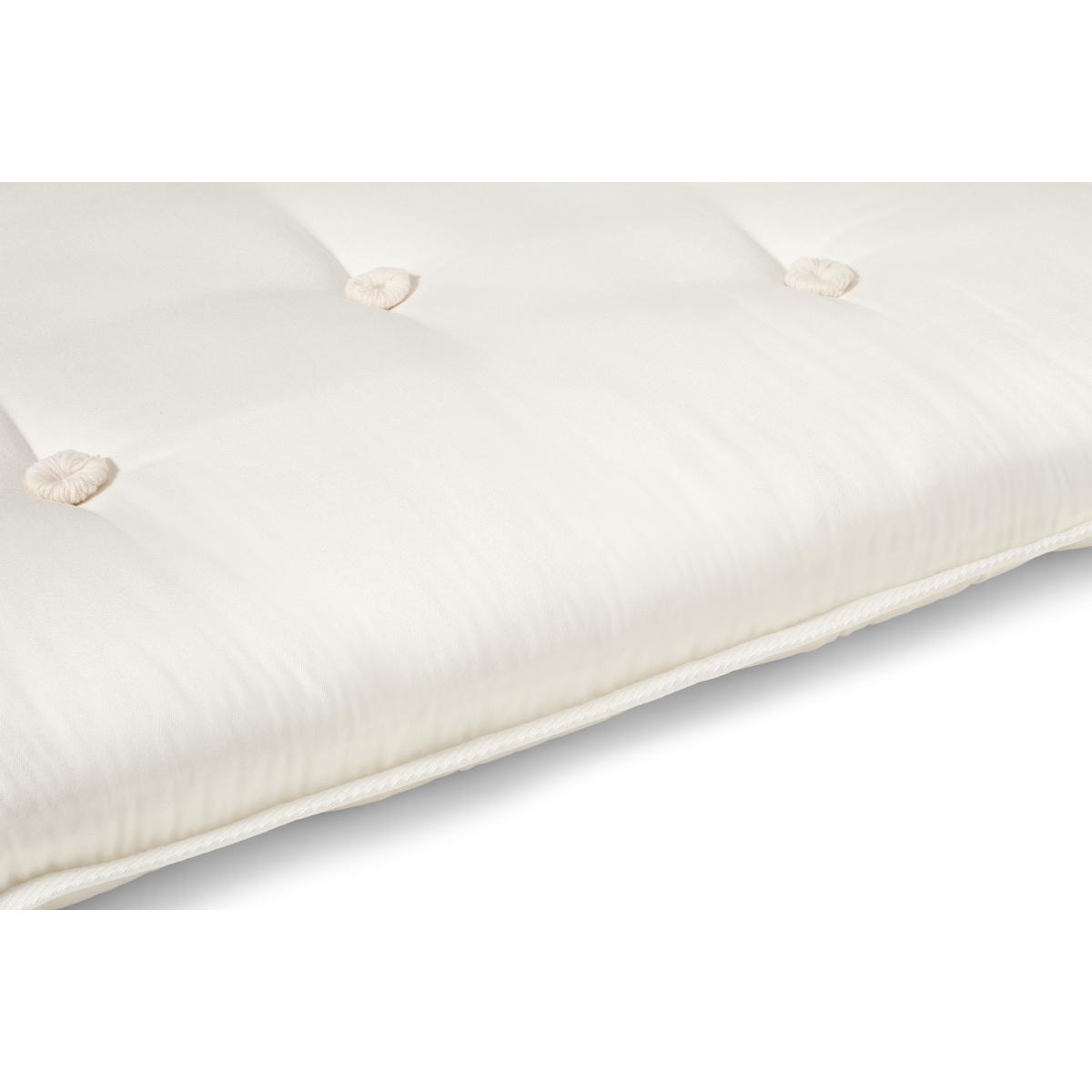 Halsua Double Mattress Topper, Natural Cotton – image 5