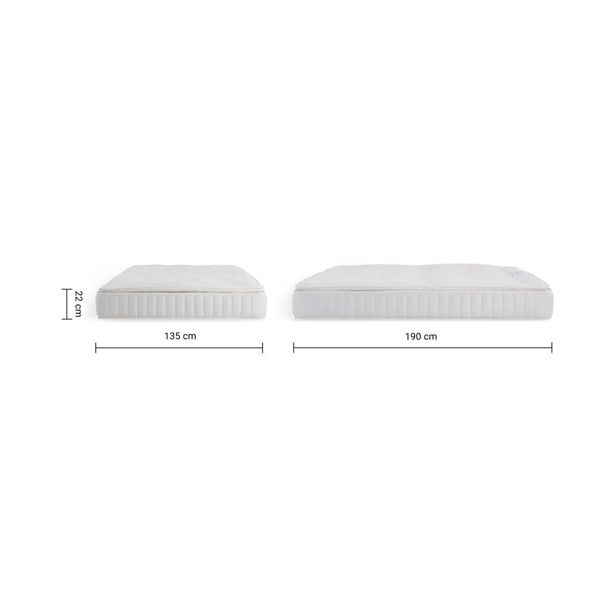 Tuvo Pillow Top Open Coil, Medium Tension, Double Mattress – image 8