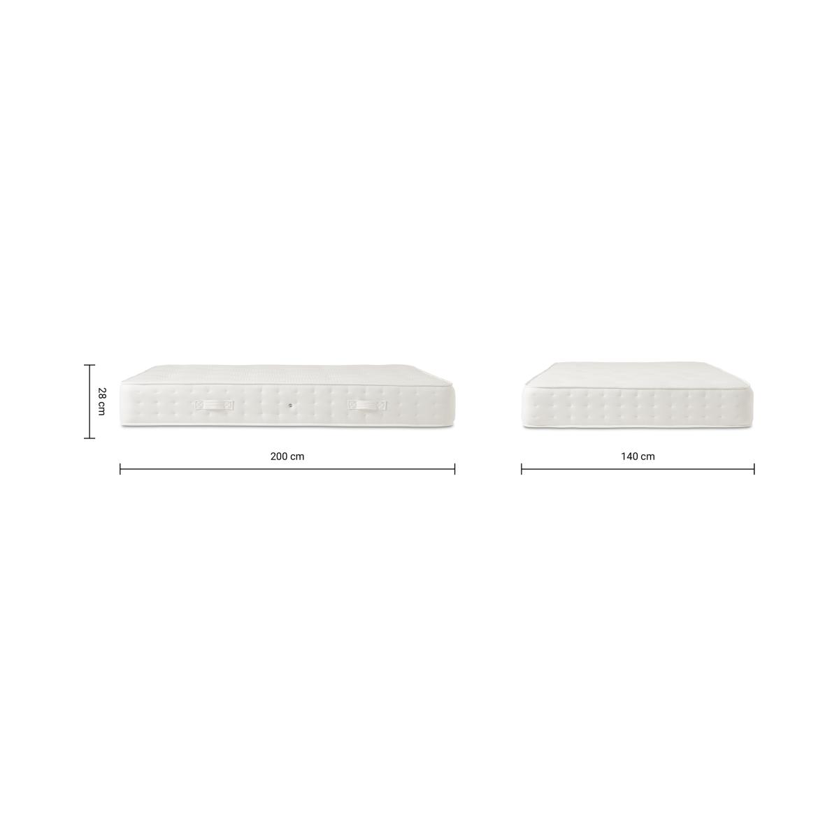 Antola 2000 Pocket Double Mattress, Firm Tension, Latex – image 6