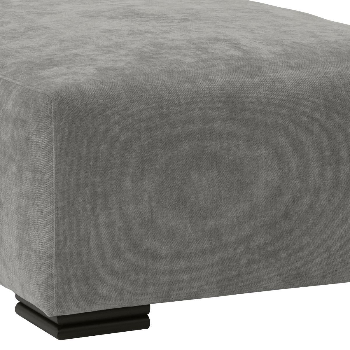 Eichholtz Clifford Ottoman, Grey Fabric | Barker & Stonehouse – image 3