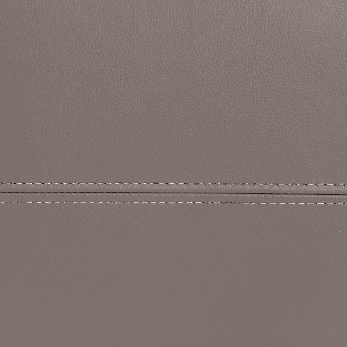 Belgravia Ottoman, Grey Leather | Barker & Stonehouse – image 5