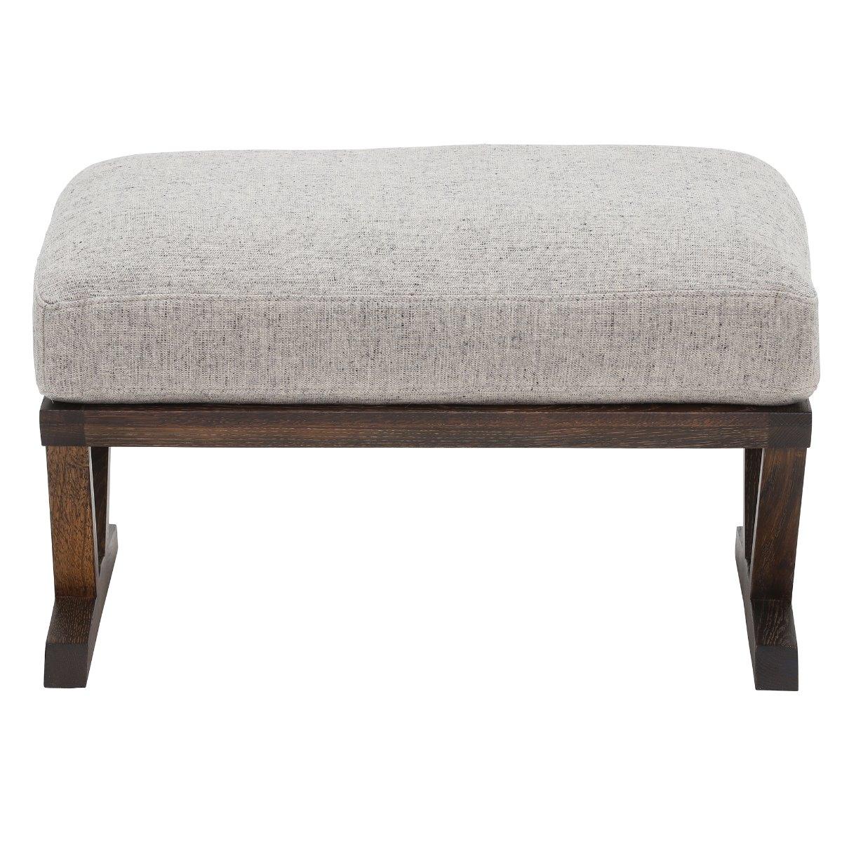 Sulu Ottoman, Grey Fabric | Barker & Stonehouse – image 2