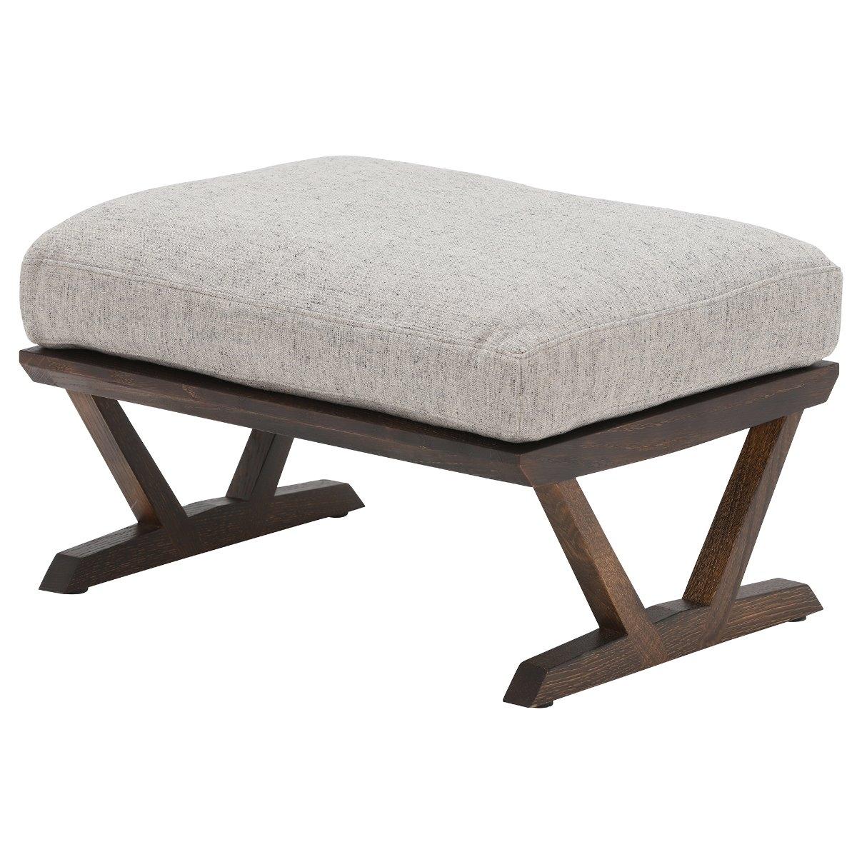 Sulu Ottoman, Grey Fabric | Barker & Stonehouse – image 4