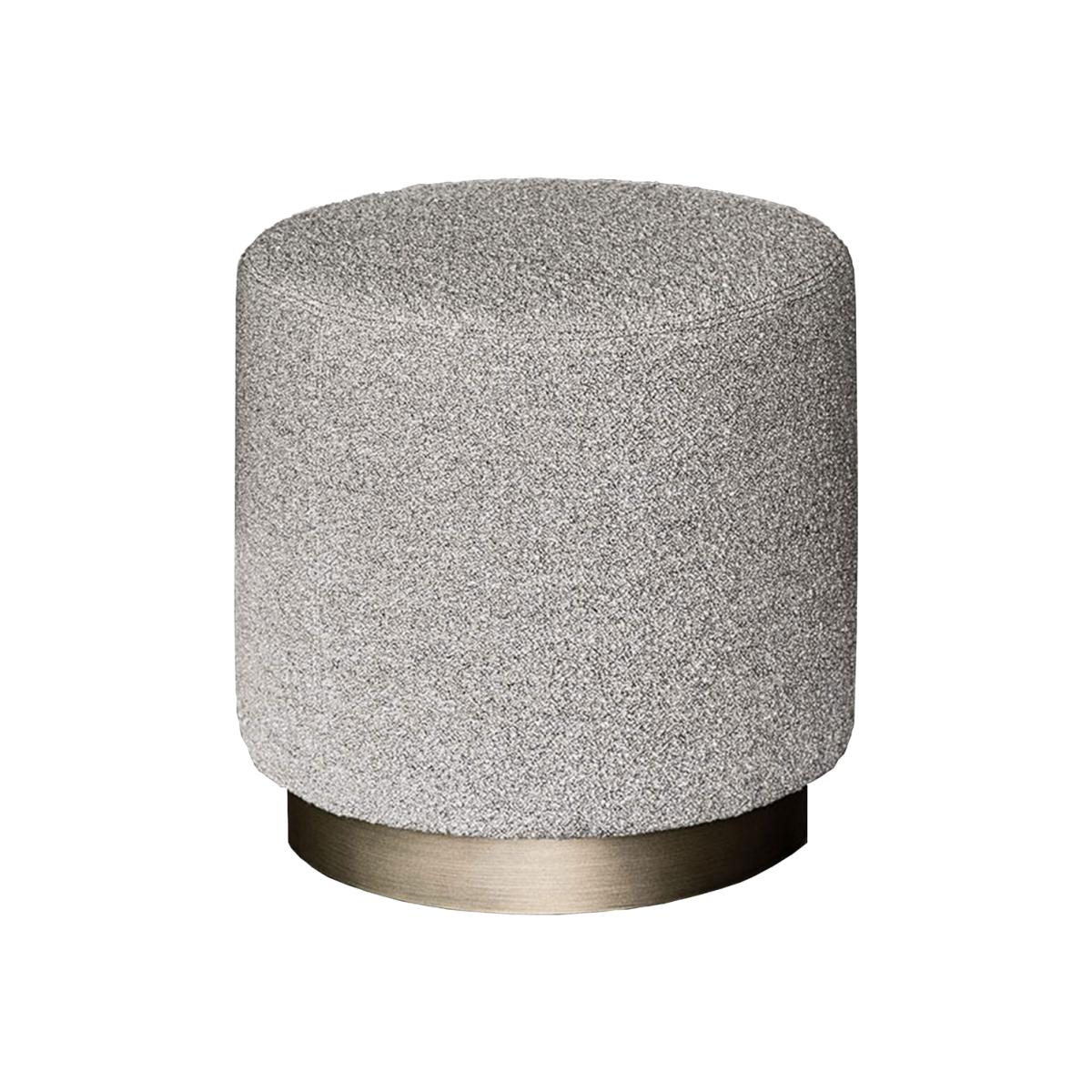 Frag Clubby Pouf, Grey Fabric | Barker & Stonehouse – image 1