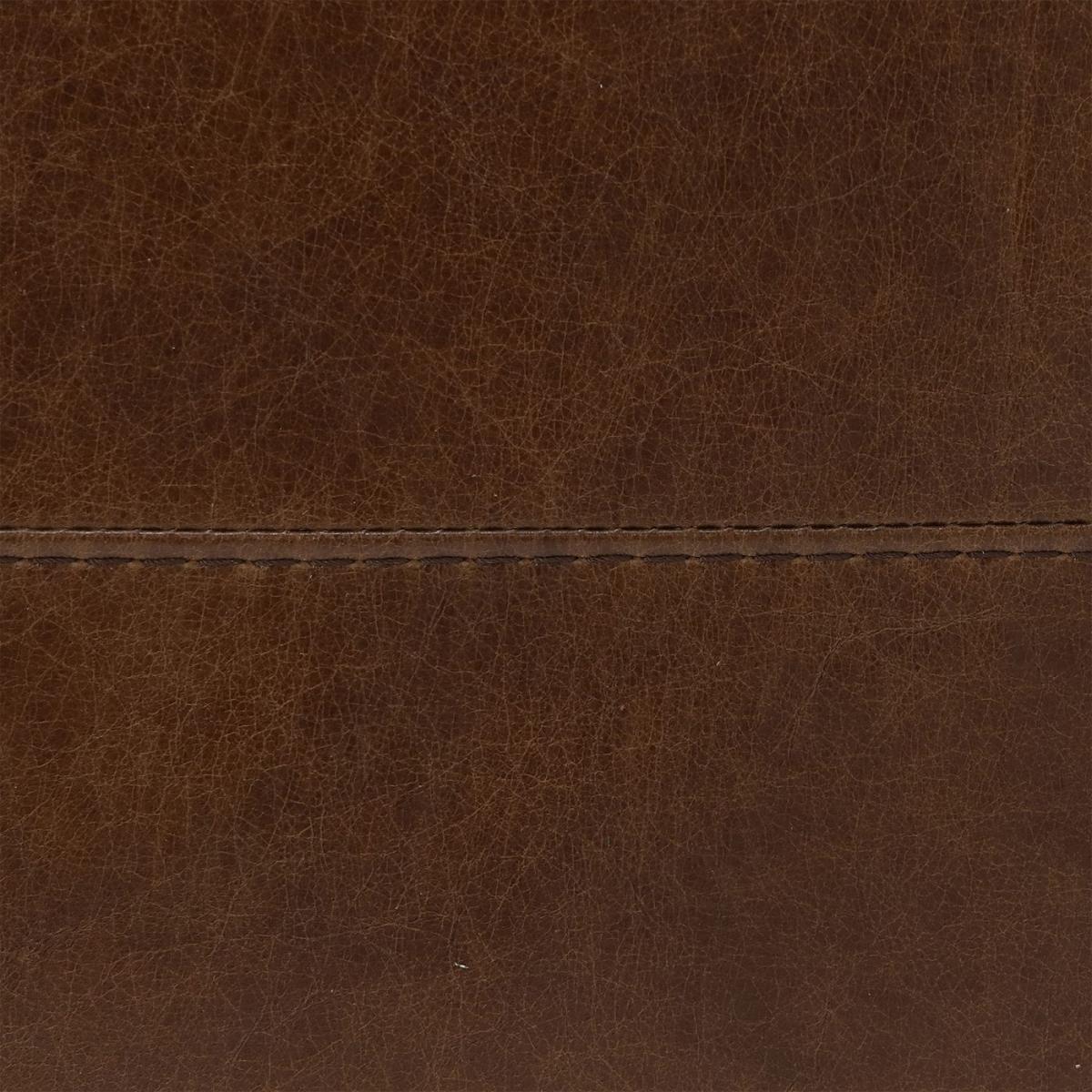 Lorenza Leather Footstool, Fibre Seats – image 5