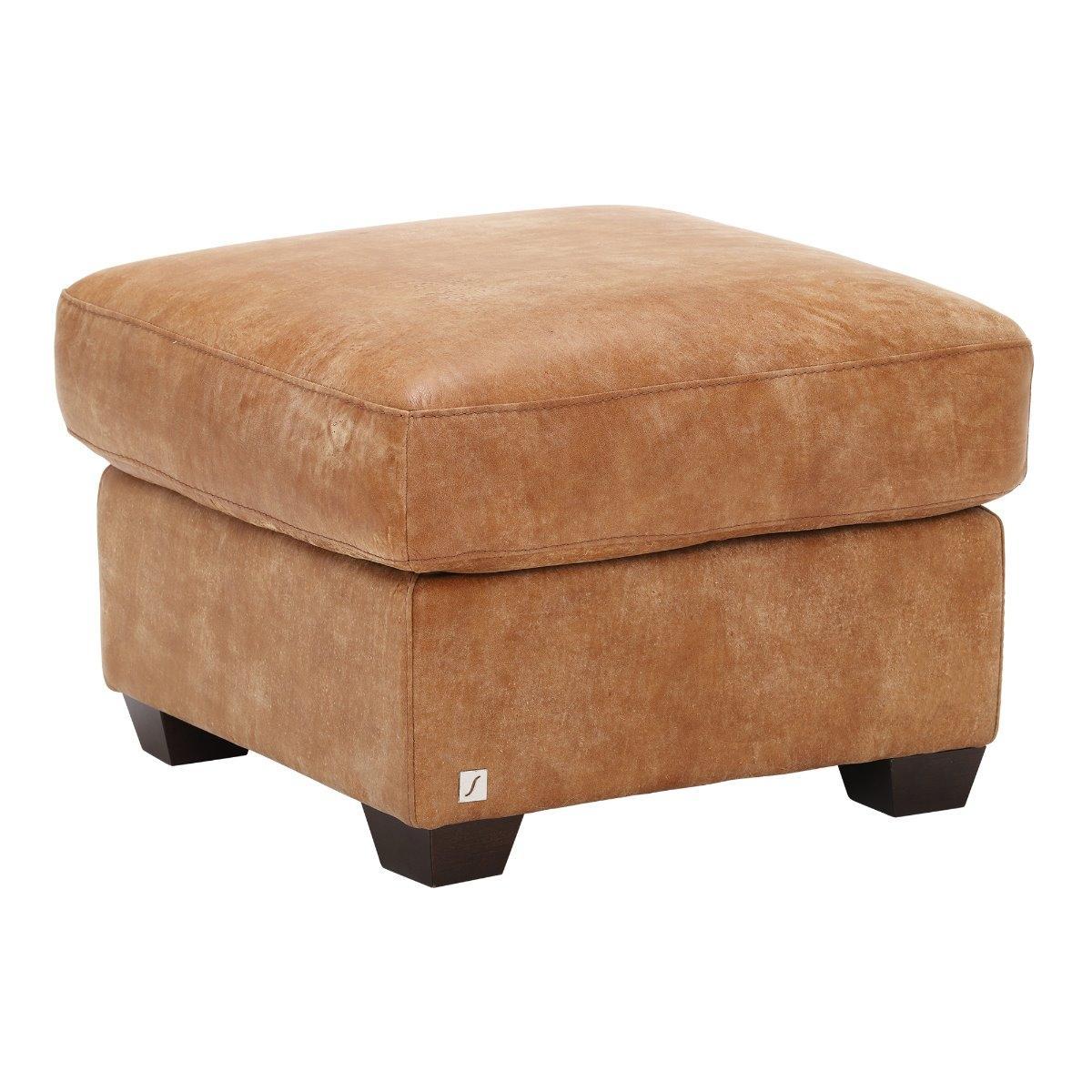 New Houston Leather Footstool – image 2