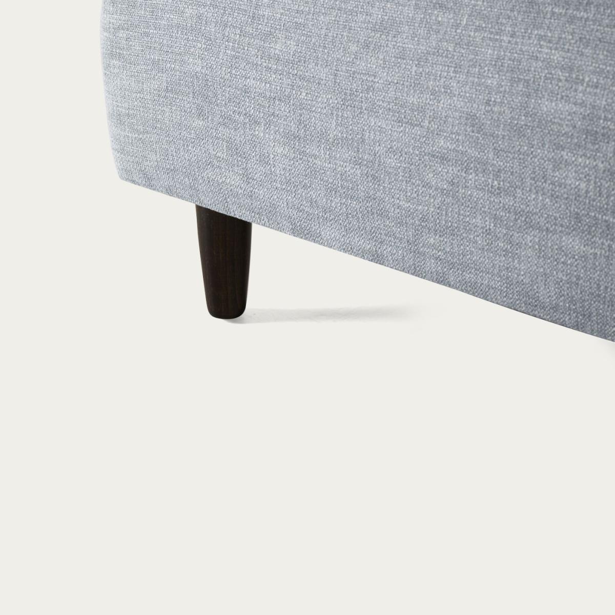 Seaglass Model 05 Linen Footstool – image 5