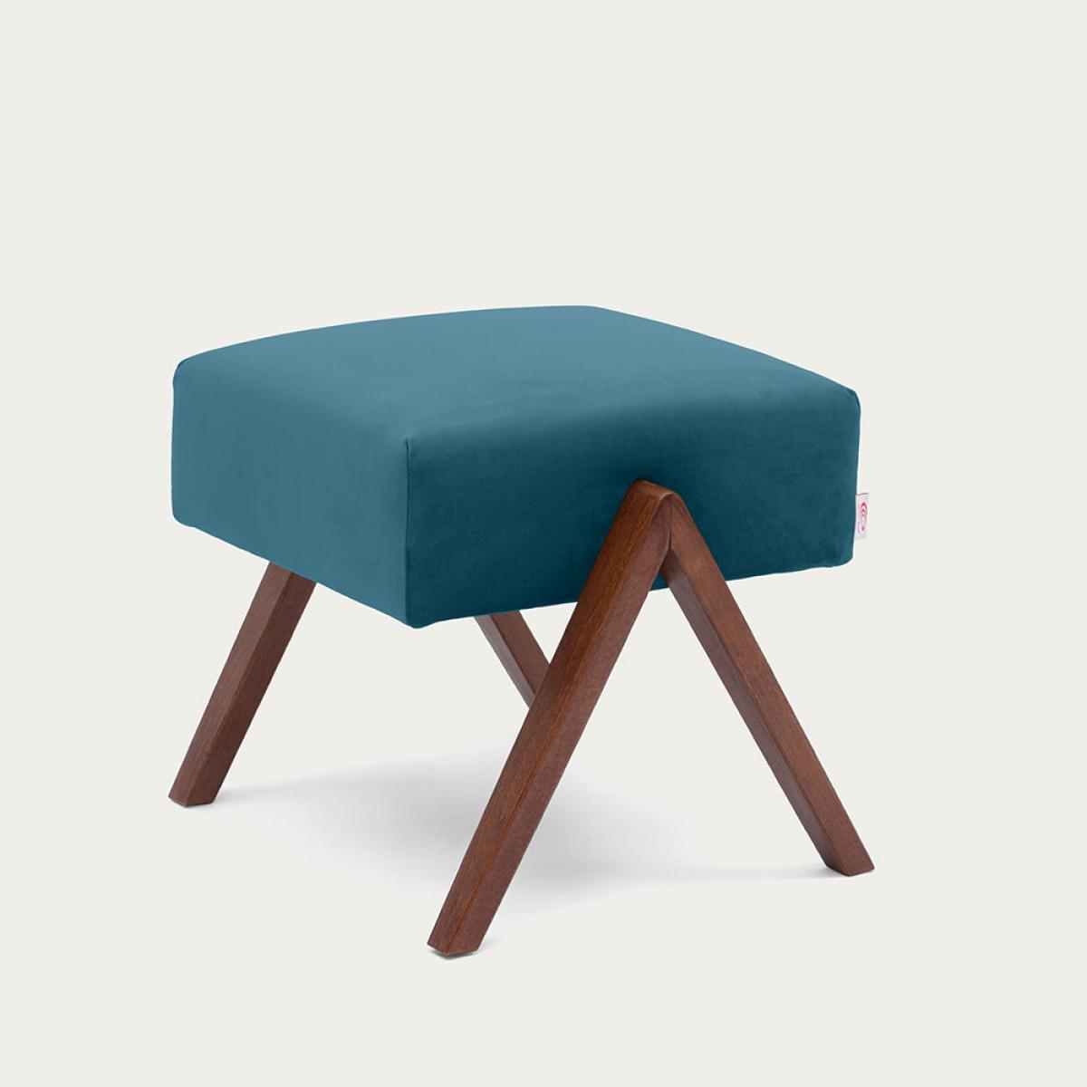 Topaz Retrostar Footstool Premium Velvet Line – image 2