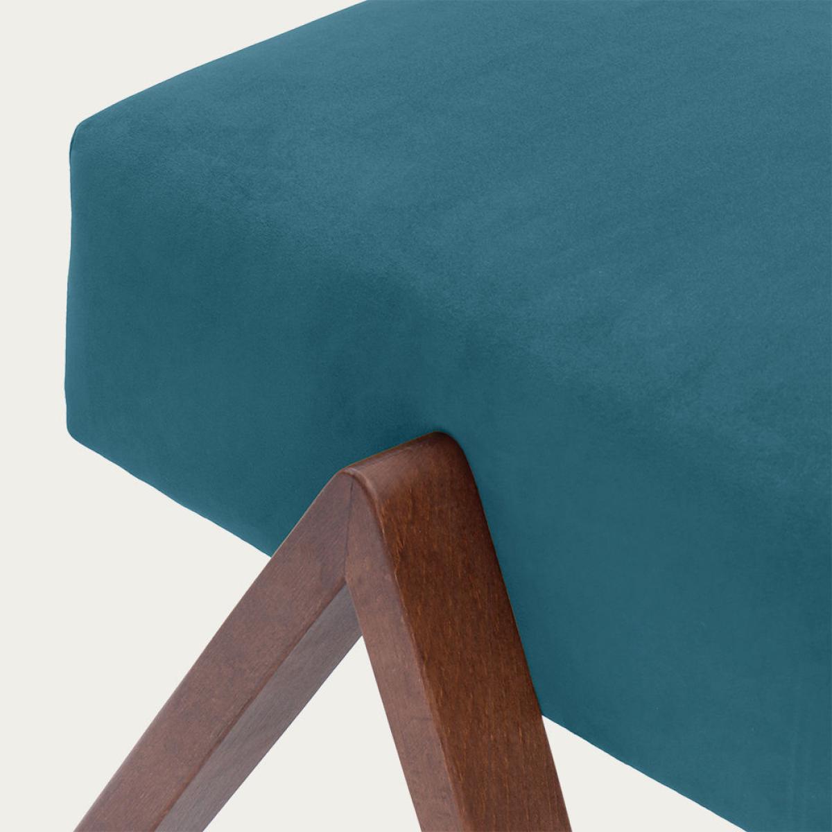 Topaz Retrostar Footstool Premium Velvet Line – image 3