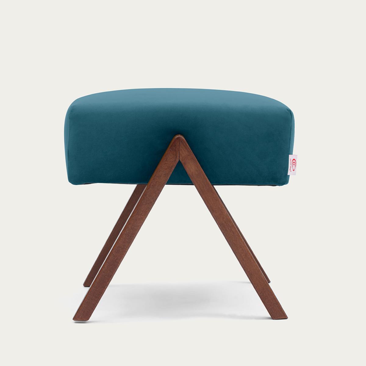Topaz Retrostar Footstool Premium Velvet Line – image 1