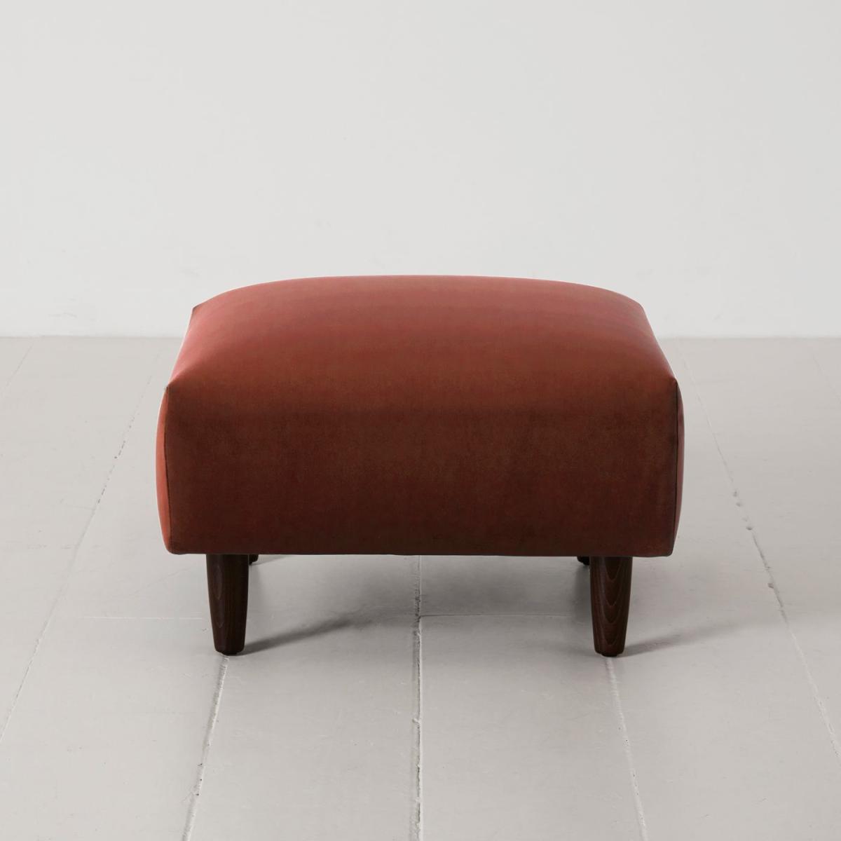 Brick Model 05 Velvet Footstool – image 2