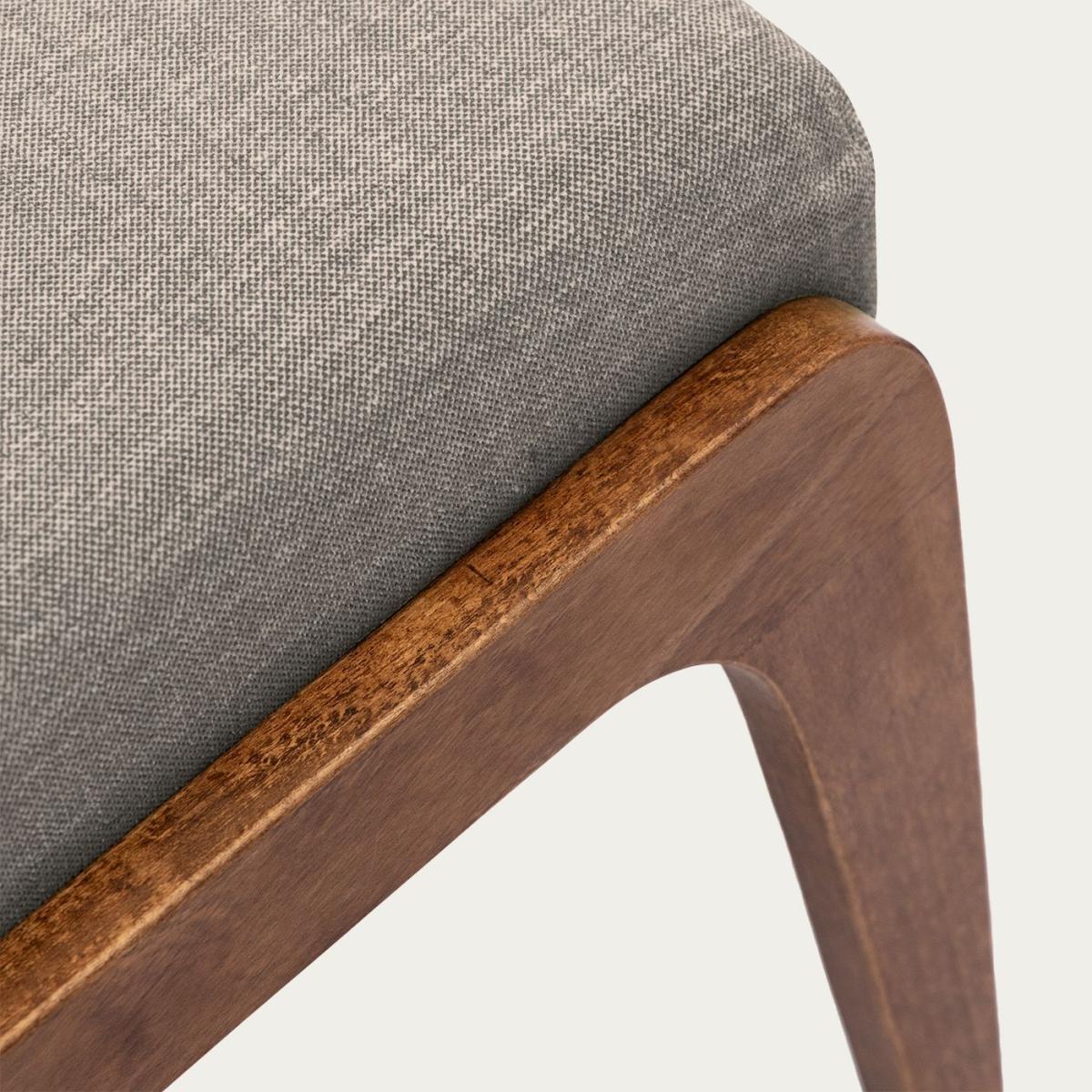 Slate Grey Apollo Lounge Footstool Facility Line – image 2