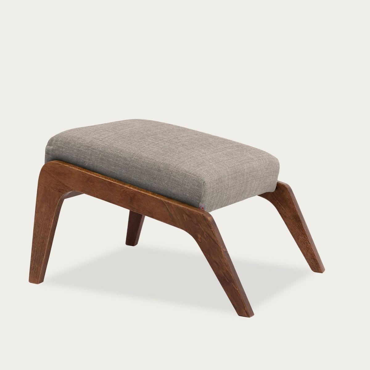 Slate Grey Apollo Lounge Footstool Facility Line – image 1