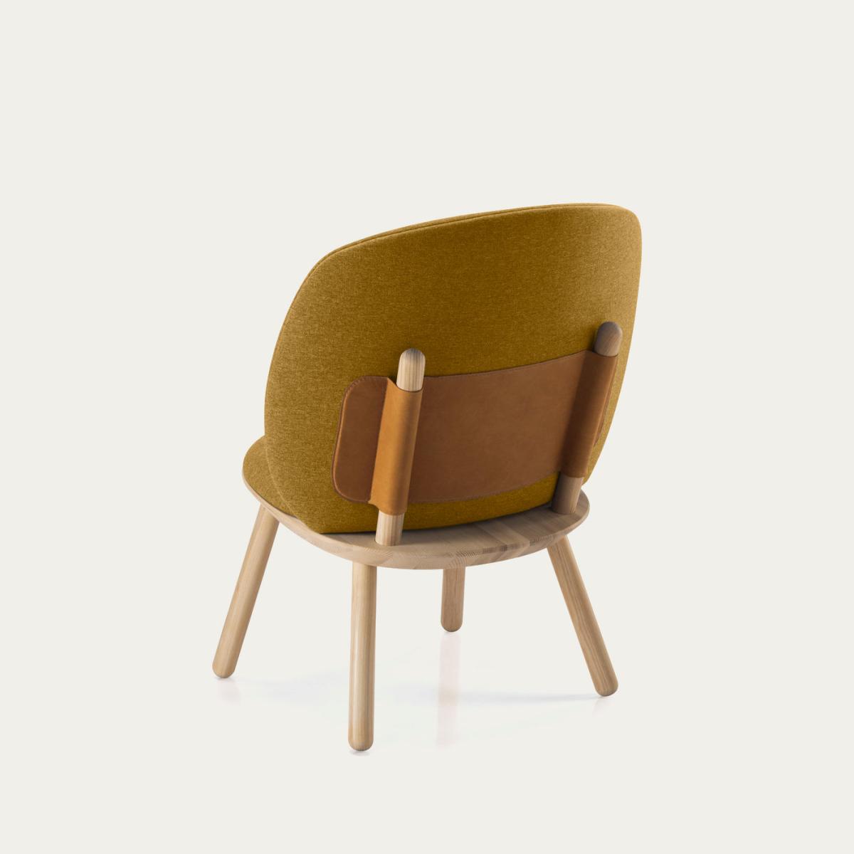 Oiled Ash/Yellow Delius Gavi Naive Low Chair – image 4