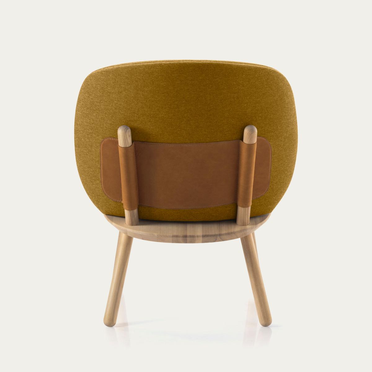 Oiled Ash/Yellow Delius Gavi Naive Low Chair – image 5