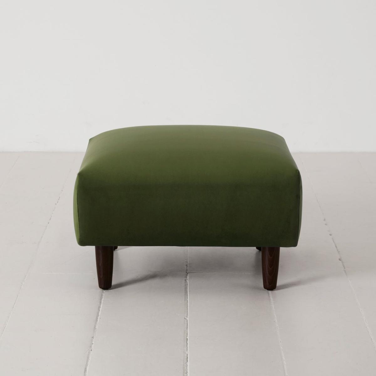 Vine Model 05 Velvet Footstool – image 2