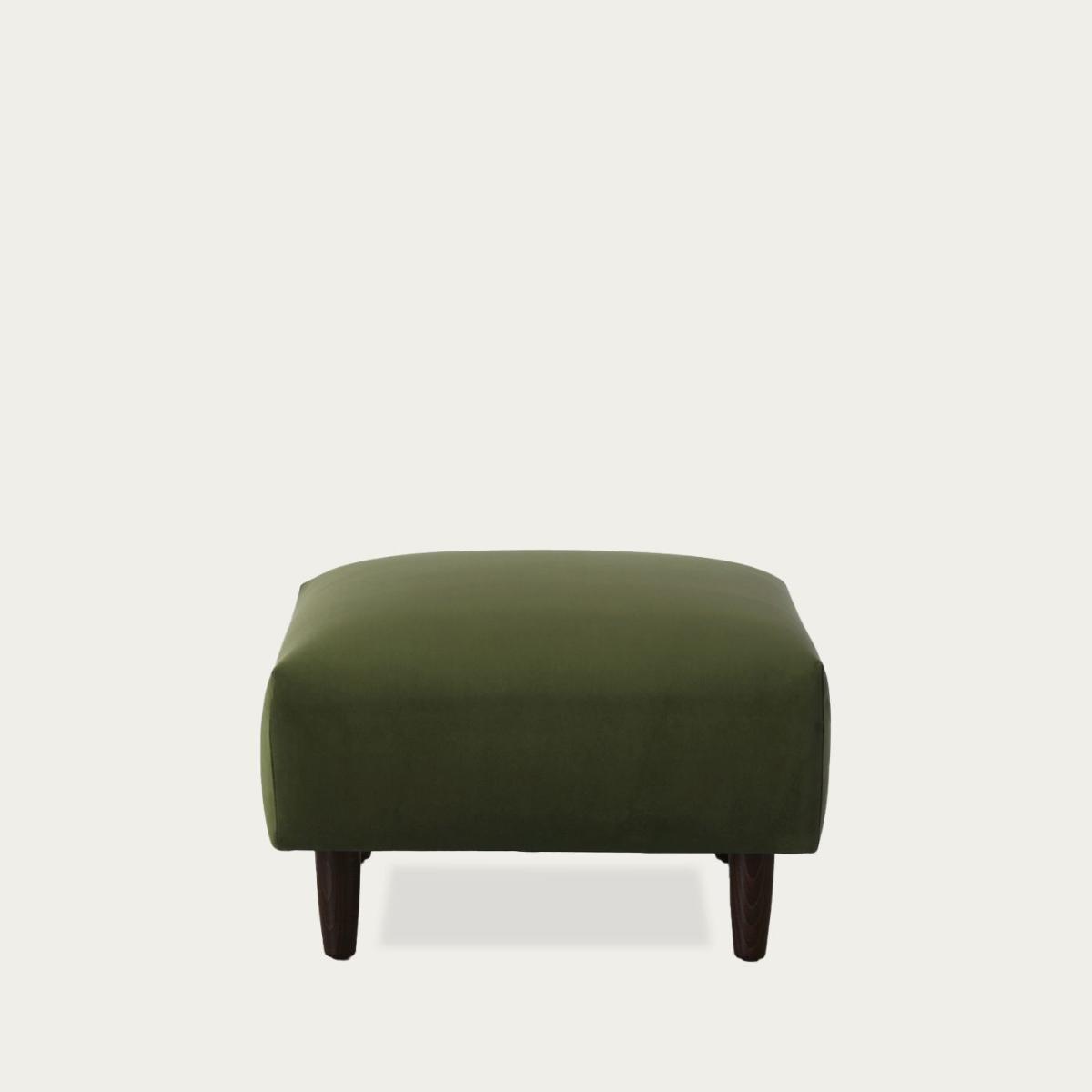 Vine Model 05 Velvet Footstool – image 1