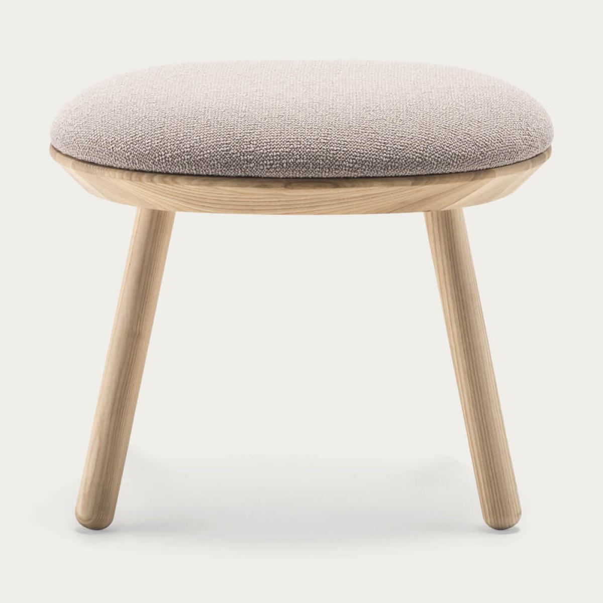 Oiled Ash/Kidstone Naive Ottoman – image 1