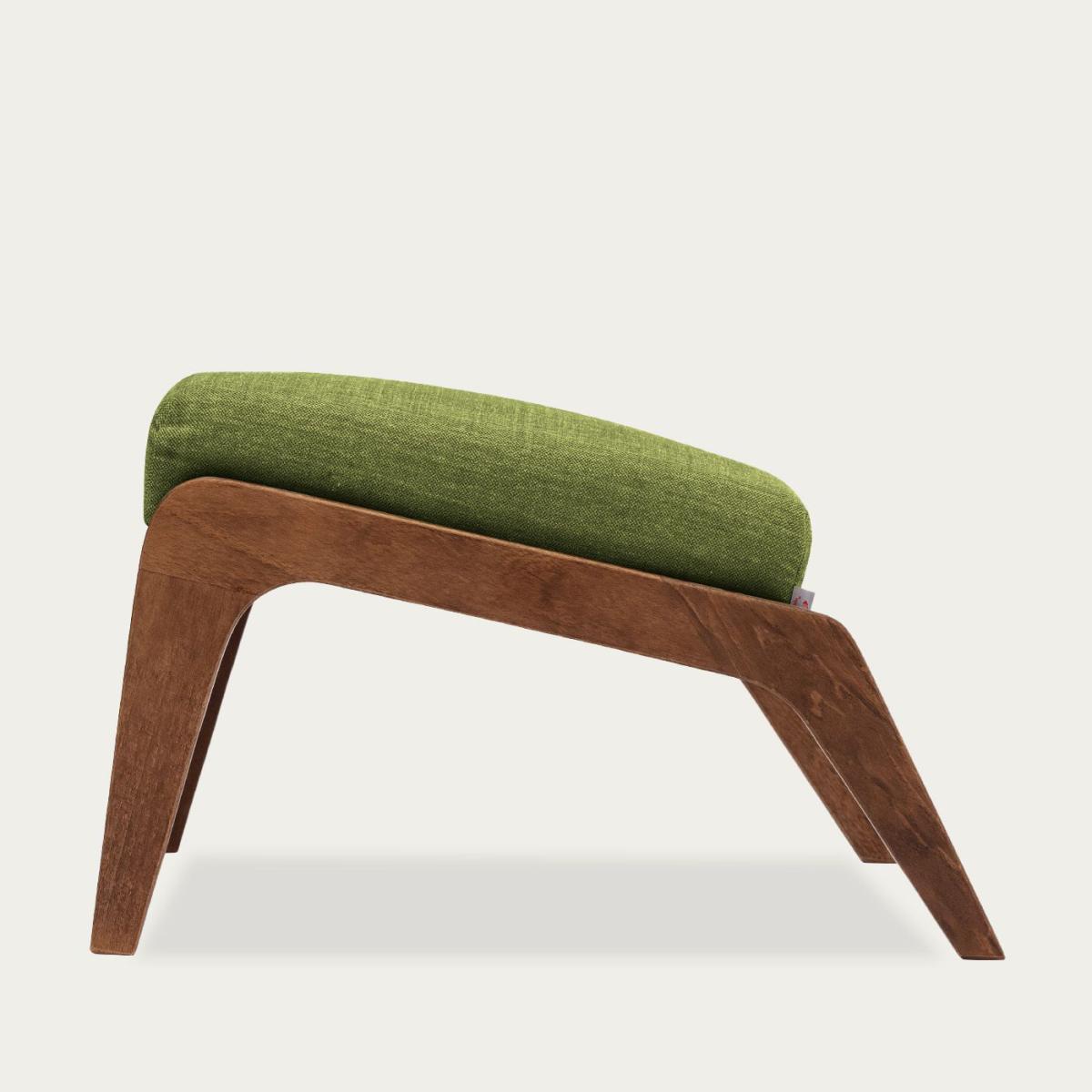 Moss Green Apollo Lounge Footstool Facility Line – image 3