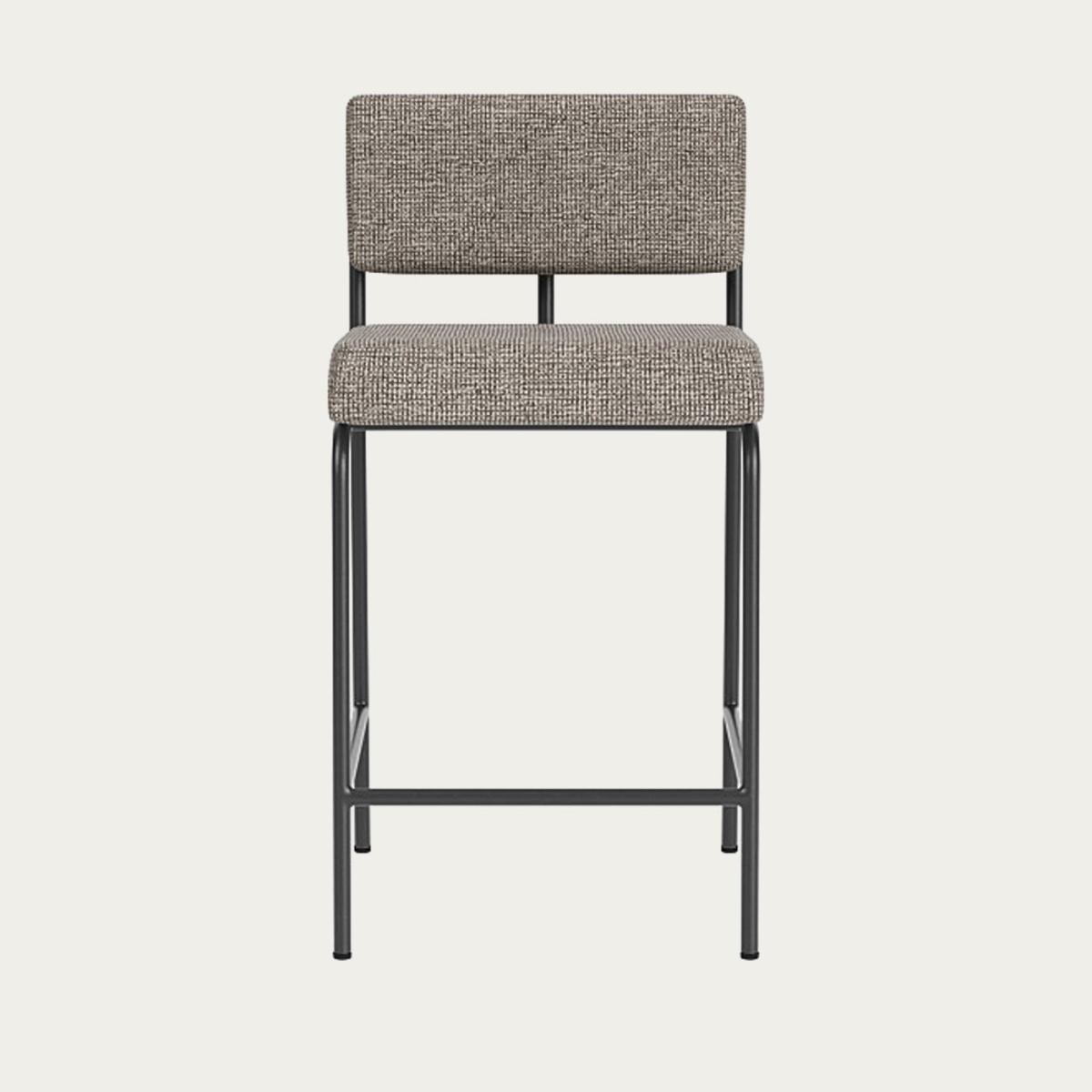 Cube Light Grey Monday Barstool