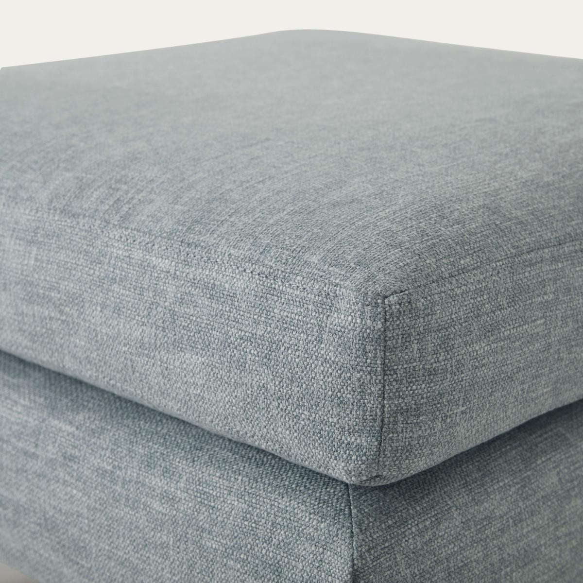 Seaglass Model 01 Linen Footstool – image 2