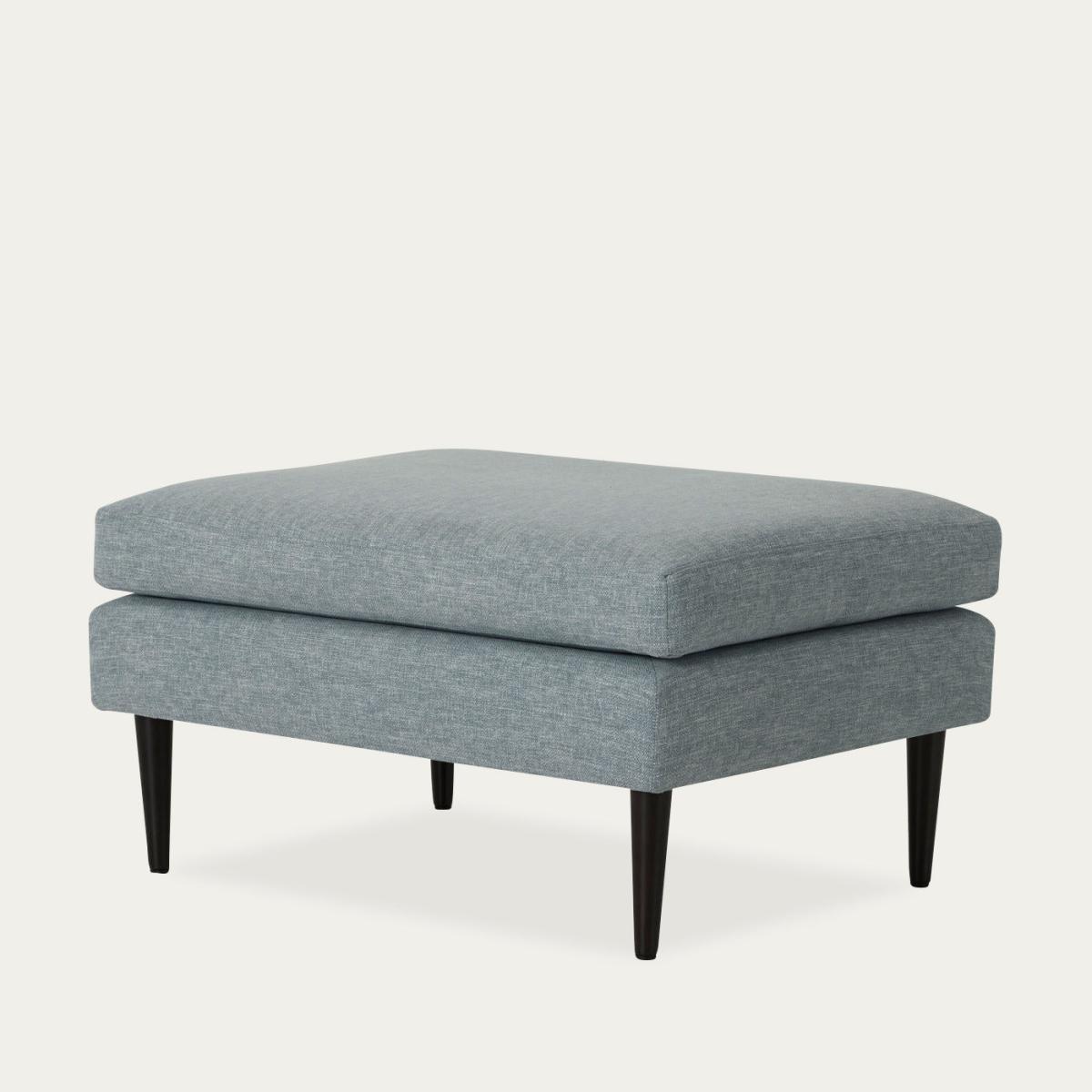 Seaglass Model 01 Linen Footstool – image 3