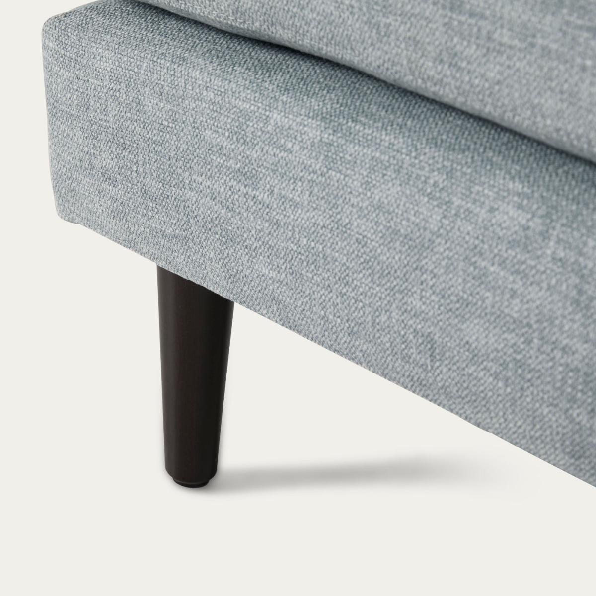 Seaglass Model 01 Linen Footstool – image 4