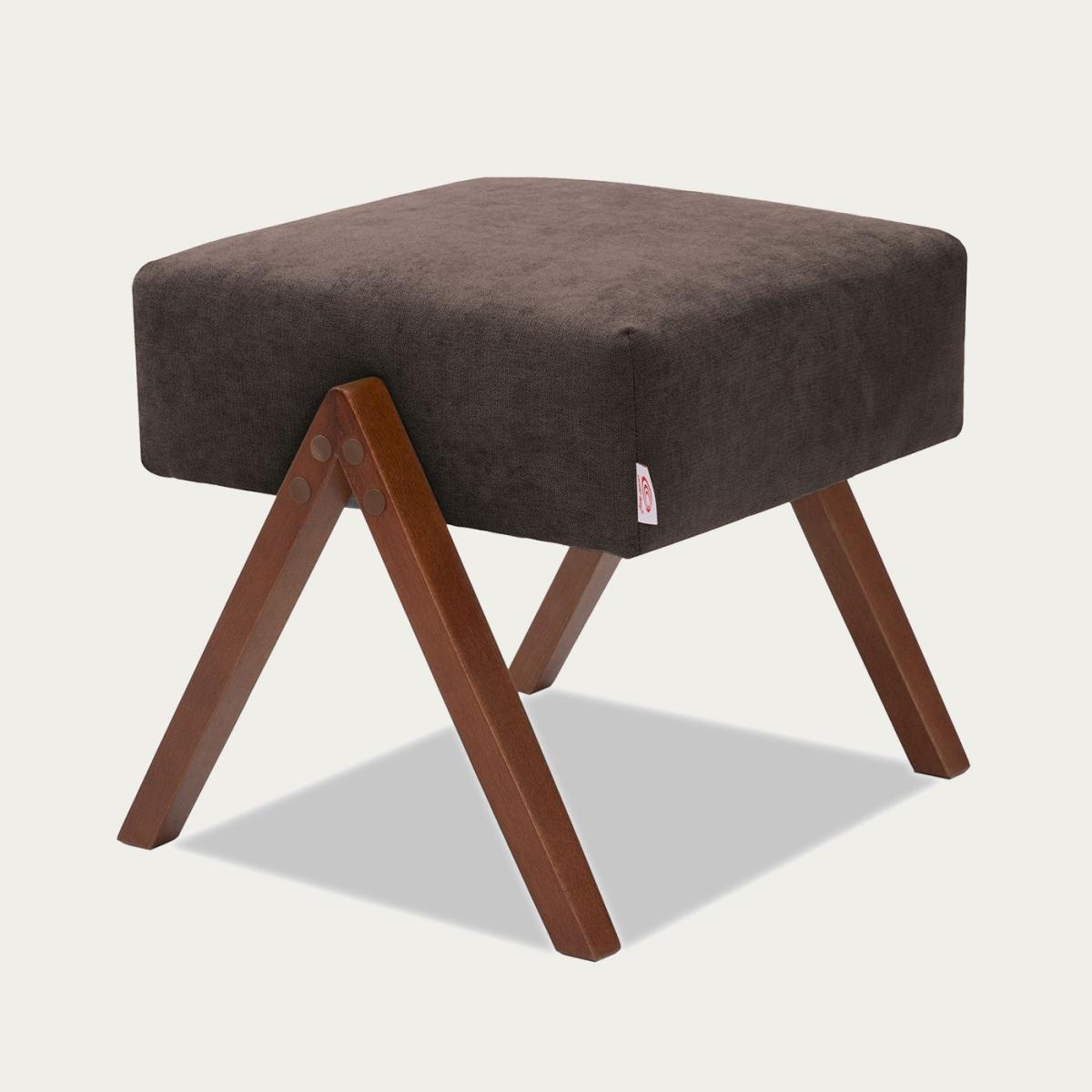Brown Retrostar Footstool Classic Line – image 1