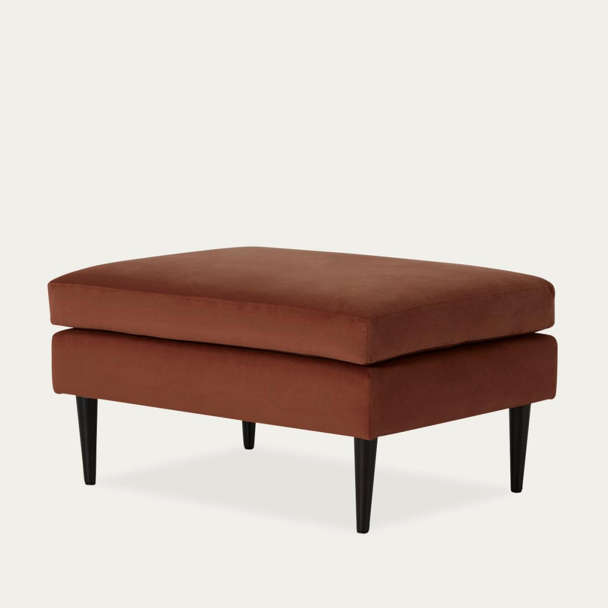 Brick Model 01 Velvet Footstool – image 3