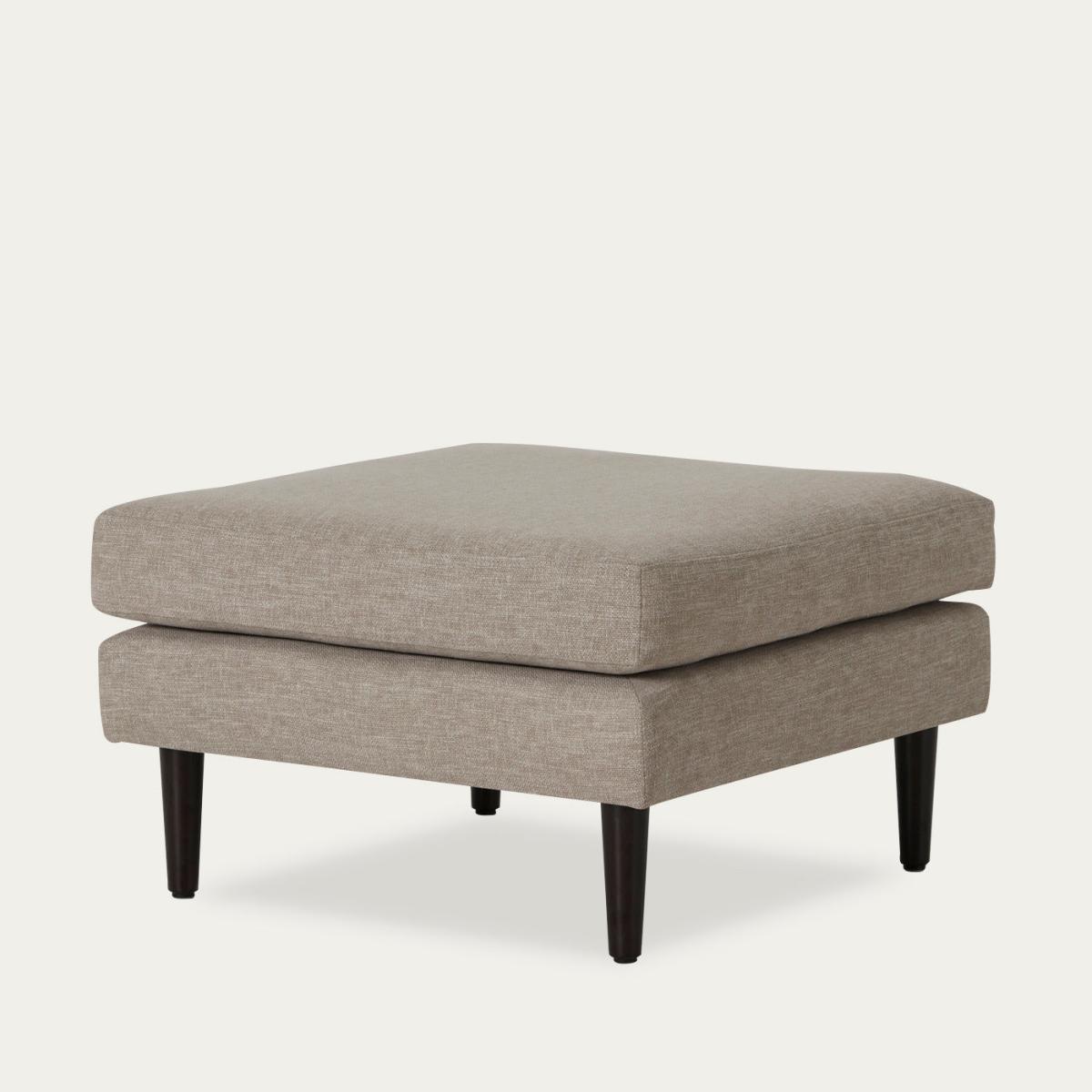 Pumice Model 01 Linen Footstool – image 2
