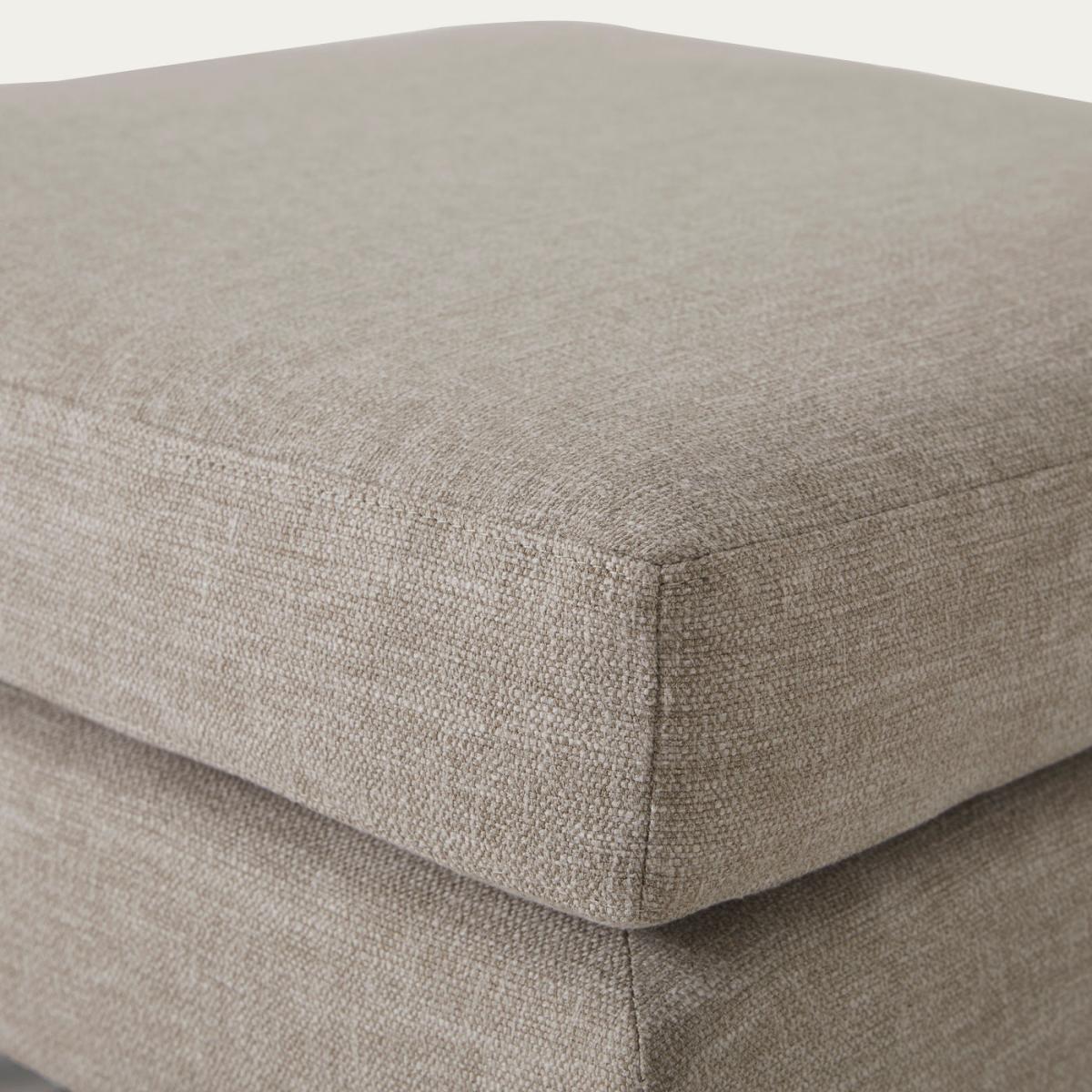 Pumice Model 01 Linen Footstool – image 4