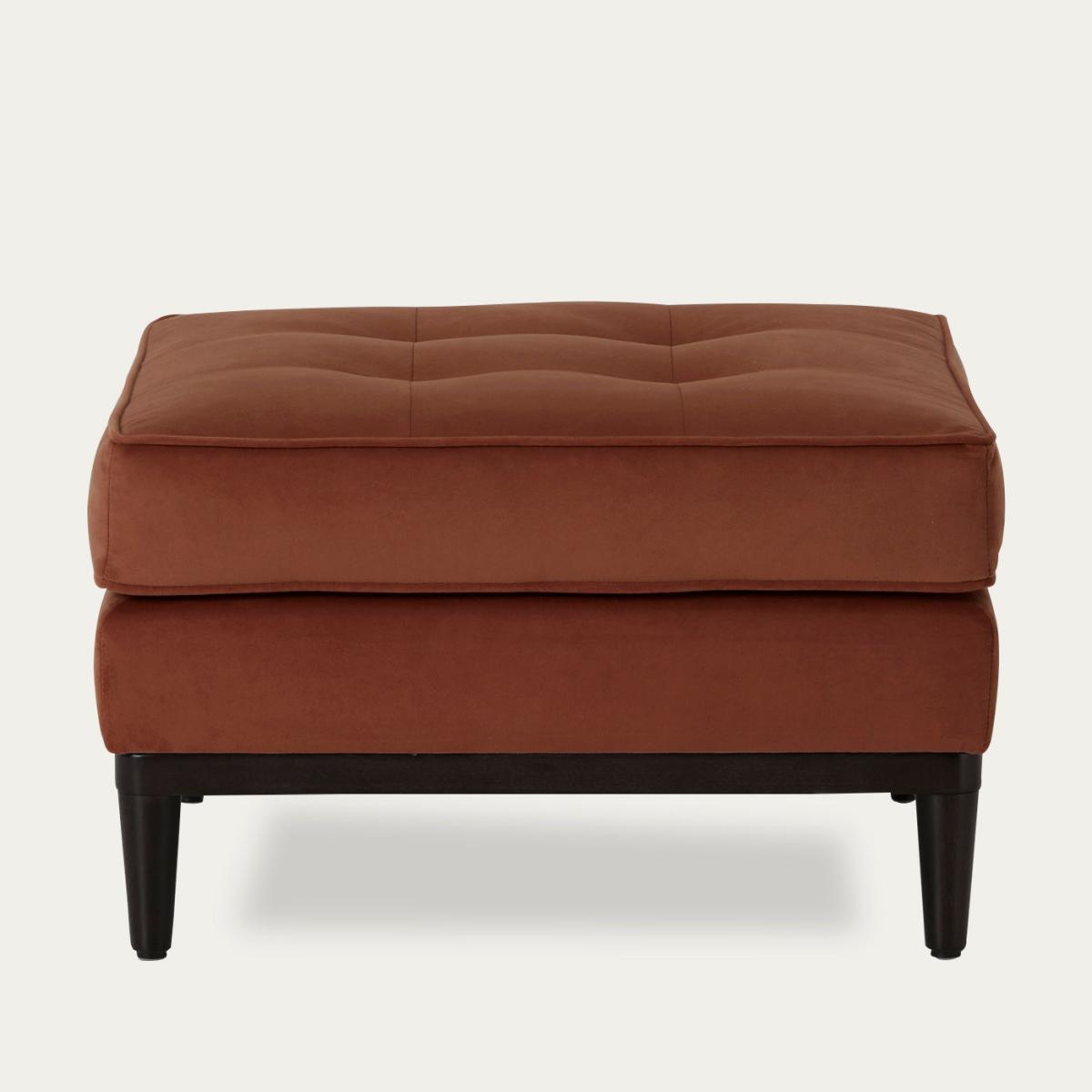 Brick Model 02 Velvet Footstool – image 2