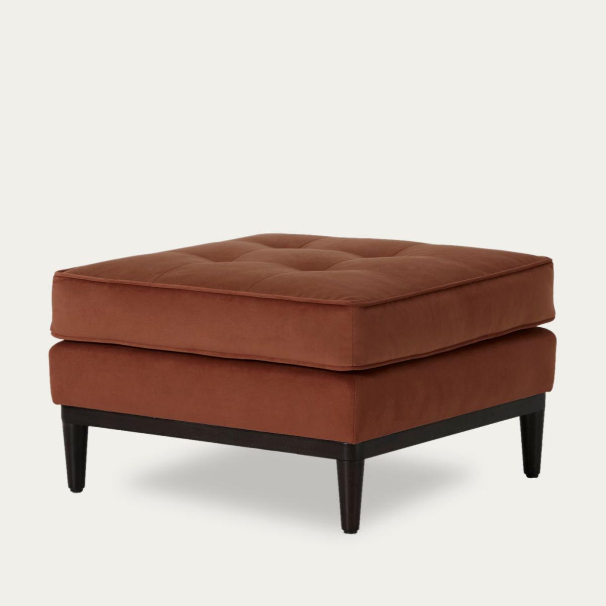 Brick Model 02 Velvet Footstool – image 4