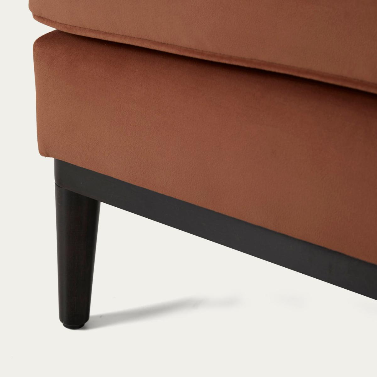 Brick Model 02 Velvet Footstool – image 5