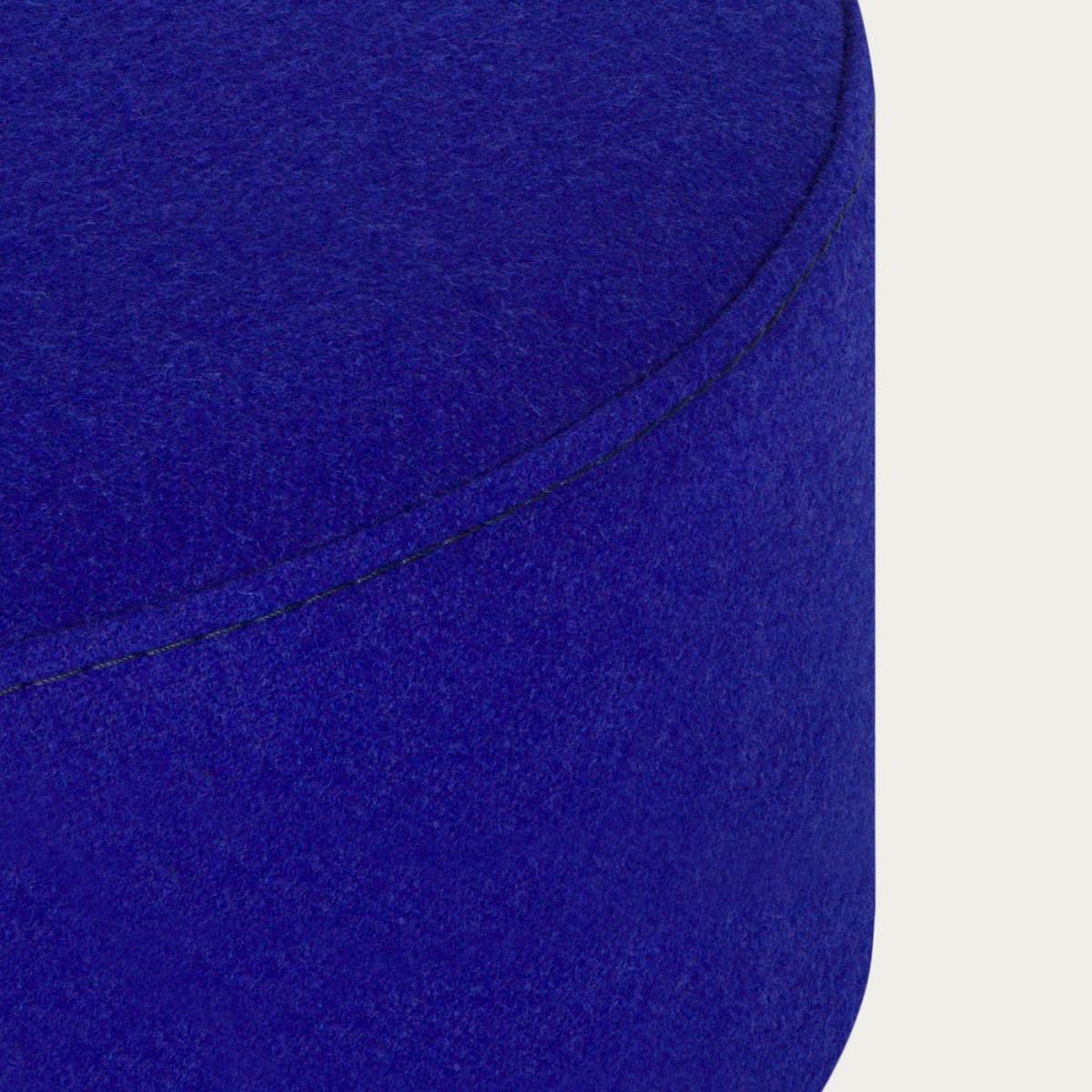 Blueberry Pie Short Folk Pouf – image 2