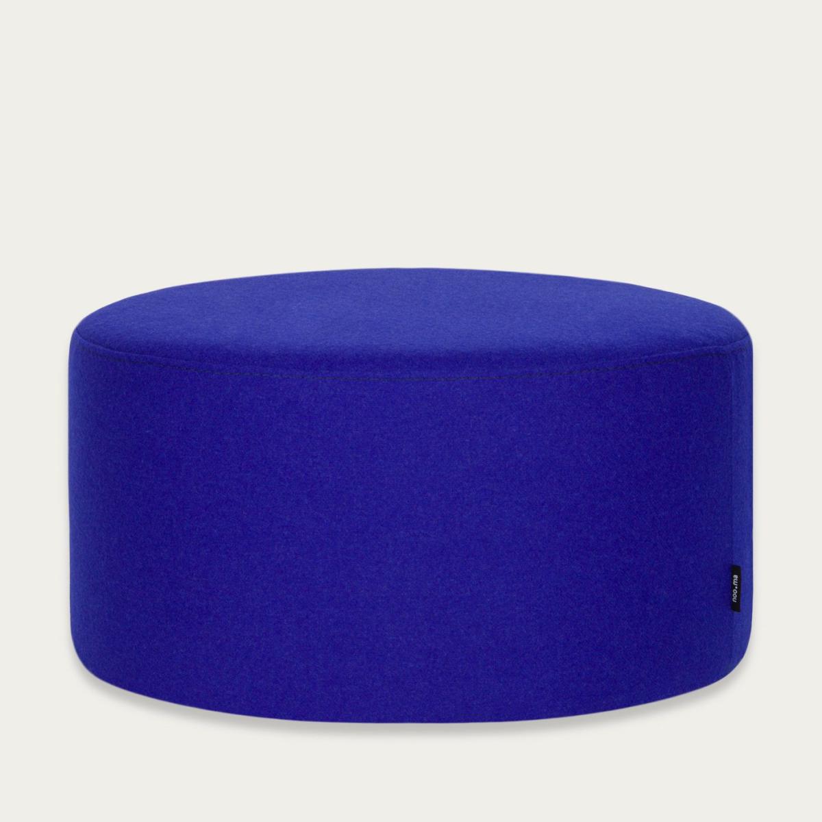 Blueberry Pie Short Folk Pouf – image 1