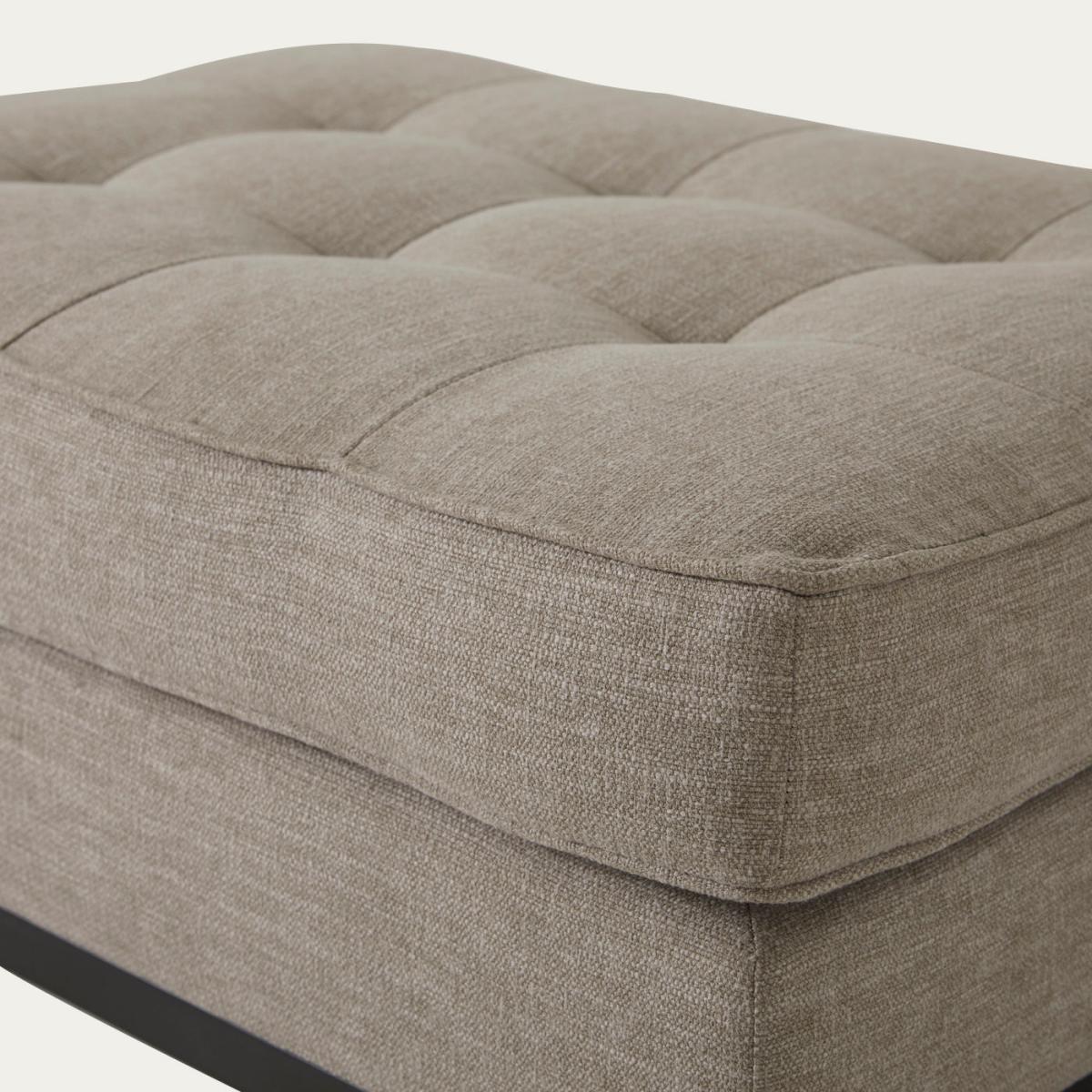 Pumice Model 02 Linen Footstool – image 2