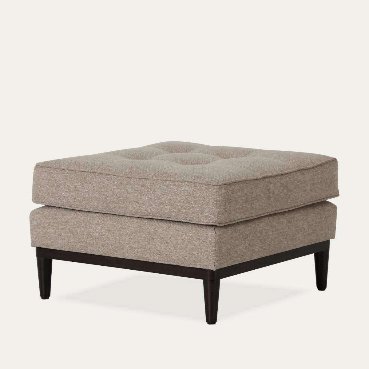 Pumice Model 02 Linen Footstool – image 3